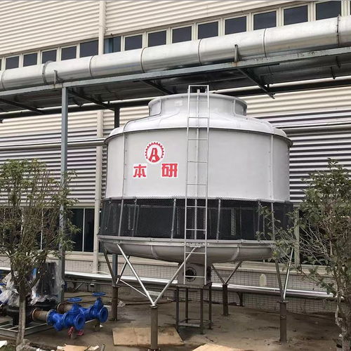 嘉興桐鄉(xiāng)化纖廠圓形逆流冷卻塔 玻璃鋼殼體防水電機(jī)